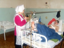 Раздача Артоса в ЦРБ
