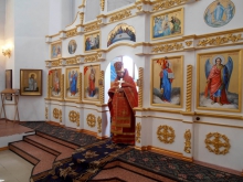 Божественная литургия в Данииловском храме г. Ачинска 2