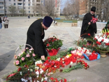 Священнослужители г. Назарово почтили память погибших