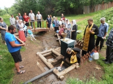 Молебен в селе Красный завод 3