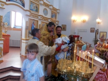 Божественные Литургии в день святых Петра и Февронии.