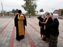 Частица мощей святой Матроны Московской в Храме святого праведного Даниила Ачинского