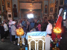 Прощание с Мощами Матроны Московской