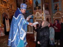 Благочинный поблагодарил прихожан за труды