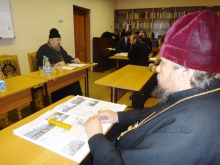 Совещание в Епархиальном управлении 3