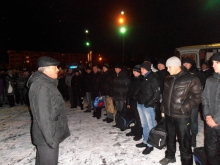 Отправка призывников