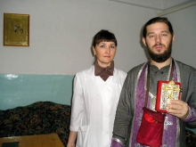 Таинство Причастия в отделении психоневрологического диспансера