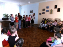 Встреча священнослужителя с воспитанниками Ачинской специальной (коррекционной) общеобразовательной школы-интерната VIII вида