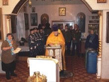 В Никольском храме с. Большой Улуй казаки приняли присягу