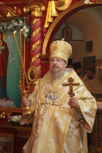 Богослужение в Благовещенском соборе г. Красноярска 2