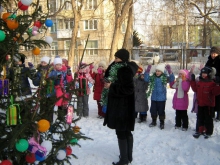 «Рождественские забавы» на свежем воздухе