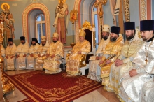 Божественная литургия в храме Рождества Христова 8