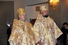 Божественная литургия в храме Рождества Христова 4