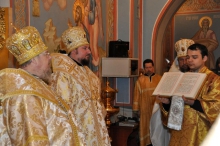 Божественная литургия в храме Рождества Христова 6