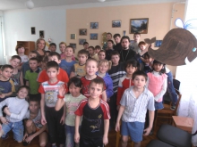 Встреча со священнослужителем в Ачинской специальной (коррекционной) общеобразовательной школе-интернате VIII вида 2