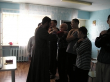 Таинство Святого Причастия в психиатрическом отделении