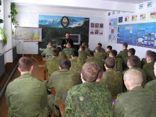 Встреча в воинской части