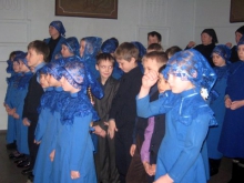 Причащение гимназистов