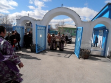 В Ачинск была принесена икона Вифлеемских мучеников