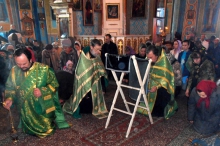 В Ачинске проводили икону Вифлеемских мучеников
