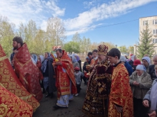 Архиерейское богослужение в г. Шарыпово 3