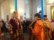 Архиерейское богослужение в г. Шарыпово
