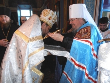 Архиерейское богослужение в Казанском кафедральном соборе