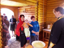 Благодарственный молебен в часовне мч. Татианы