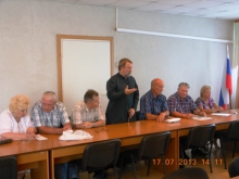 В Назарово состоялось очередное заседание Детей войны