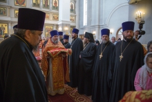 Праздничное богослужение в Красноярске