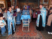 Молебен для учащихся
