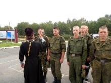 Посещение воинской части 3
