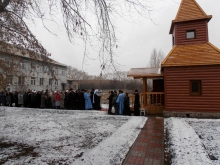 Владыка освятил памятный мемориал и Часовню 3