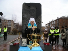 Владыка освятил памятный мемориал и Часовню 2