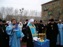Владыка освятил памятный мемориал и Часовню