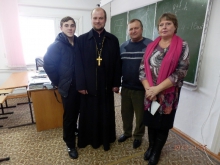 Настоятель Благовещенского храма встретился со студентами