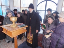 Молебен в Часовне Святителя Николая