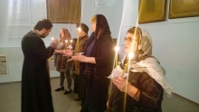 Соборование в православной гимназии 1