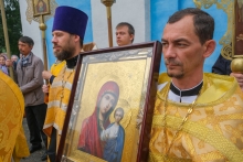 Высокопреосвященнейший Митрополит Пантелеимон совершил Литургию Престольного праздника в Казанском соборе г. Ачинска 19