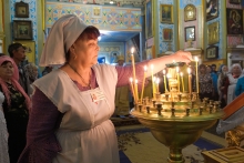 Высокопреосвященнейший Митрополит Пантелеимон совершил Литургию Престольного праздника в Казанском соборе г. Ачинска 7