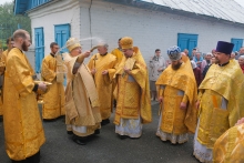 Высокопреосвященнейший Митрополит Пантелеимон совершил Литургию Престольного праздника в Казанском соборе г. Ачинска 16