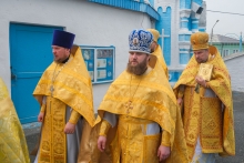Высокопреосвященнейший Митрополит Пантелеимон совершил Литургию Престольного праздника в Казанском соборе г. Ачинска 14
