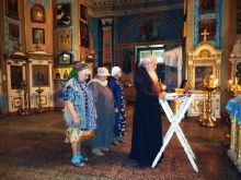 Ночная молитва в Казанском соборе 2