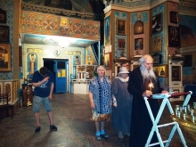 Ночная молитва в Казанском соборе 1