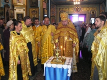 В Казанском соборе помолились о пострадавших в Курагинской трагедии 1