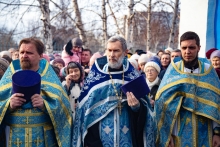 Глава Красноярской митрополии возглавил Литургию в день престольного праздника в Казанском соборе 10