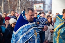 Глава Красноярской митрополии возглавил Литургию в день престольного праздника в Казанском соборе 12