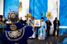 Глава Красноярской митрополии возглавил Литургию в день престольного праздника в Казанском соборе 13