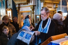 Глава Красноярской митрополии возглавил Литургию в день престольного праздника в Казанском соборе 5