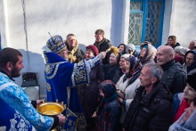 Глава Красноярской митрополии возглавил Литургию в день престольного праздника в Казанском соборе 15